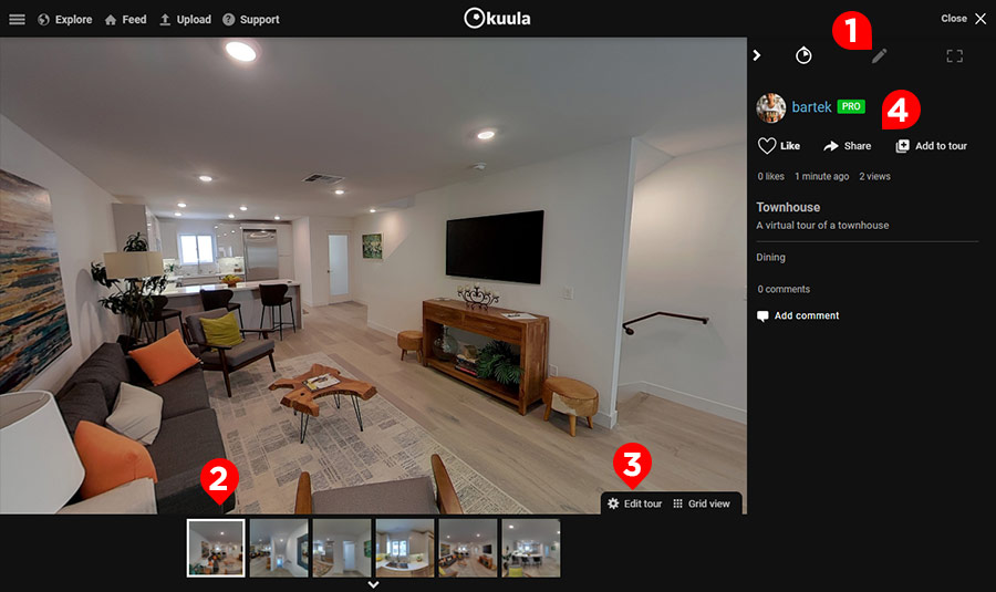 how to create virtual tours