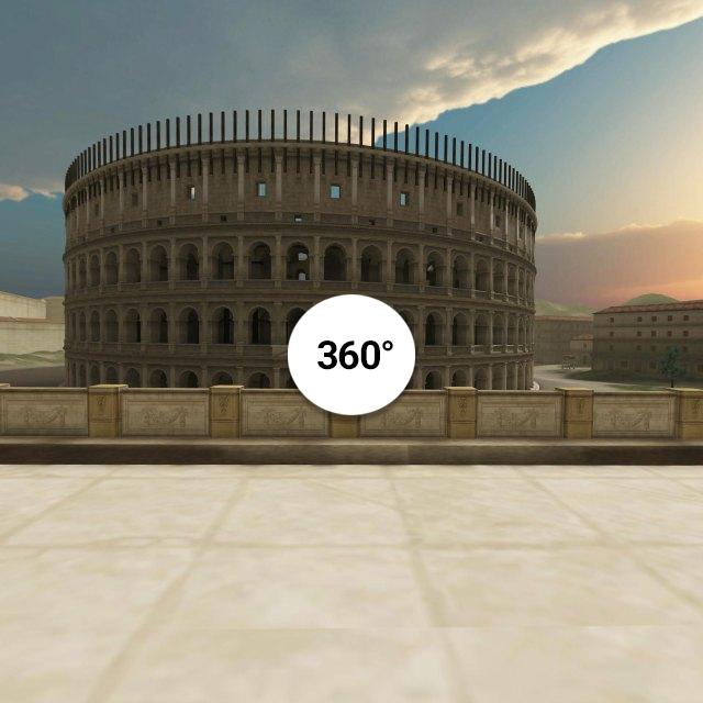 Explore Ancient Rome in Virtual Reality with the Unimersiv app...