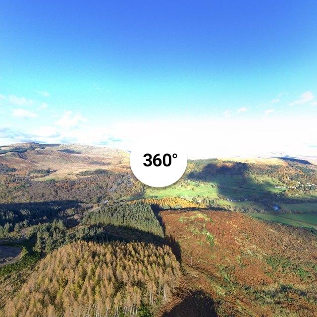 Dumore Iron Age Hill Fort, near Callander, Scotland