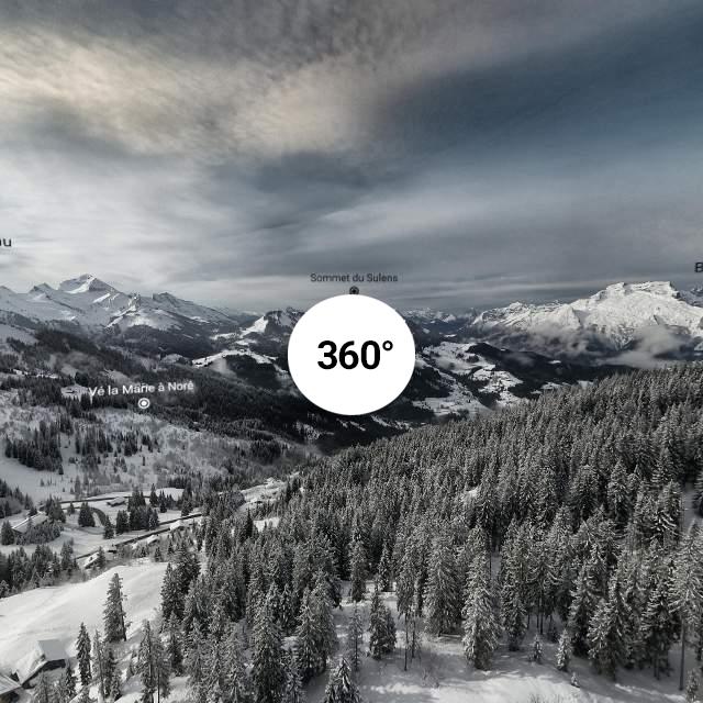 Vue 360° drone - Les Maisons des Bois