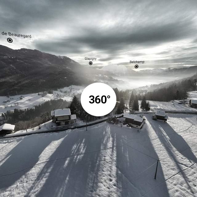 Vue 360° drone - Forgeassoud-dessus
