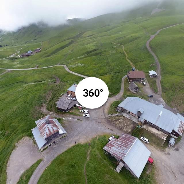 Vue 360° drone - Col des Annes