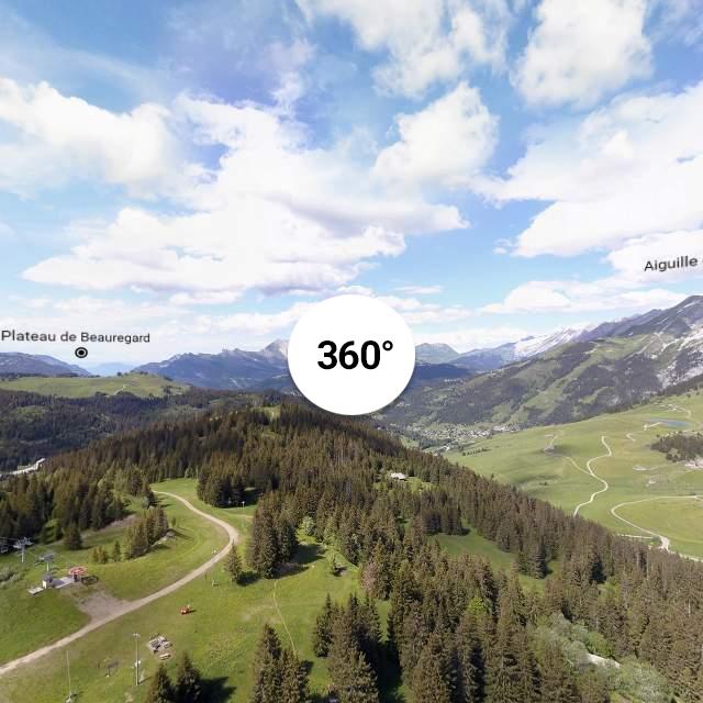 Vue 360° drone - Tête de Cabeau / Merdassier