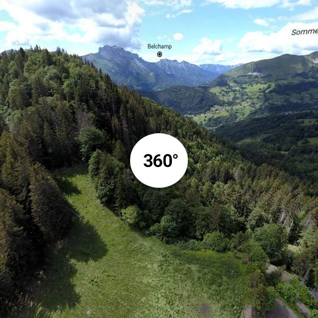 Vue 360° drone - Col du Fer