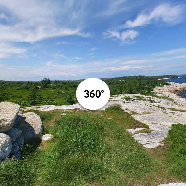 Herring Cove Provincial Park Reserve in Halifax, Nova Scotia....