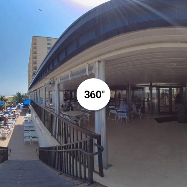 Ocean City Fontainebleau outside Breakers