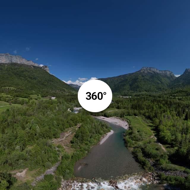 Vue 360° drone - Seuil du Pêcheur