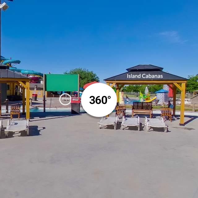 Island Cabanas SPLASH SUMMIT WATERPARK