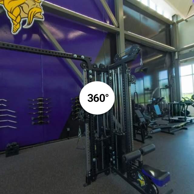 Vikings Weight Training Room