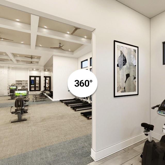 Asbury apartment_peloton_room_a