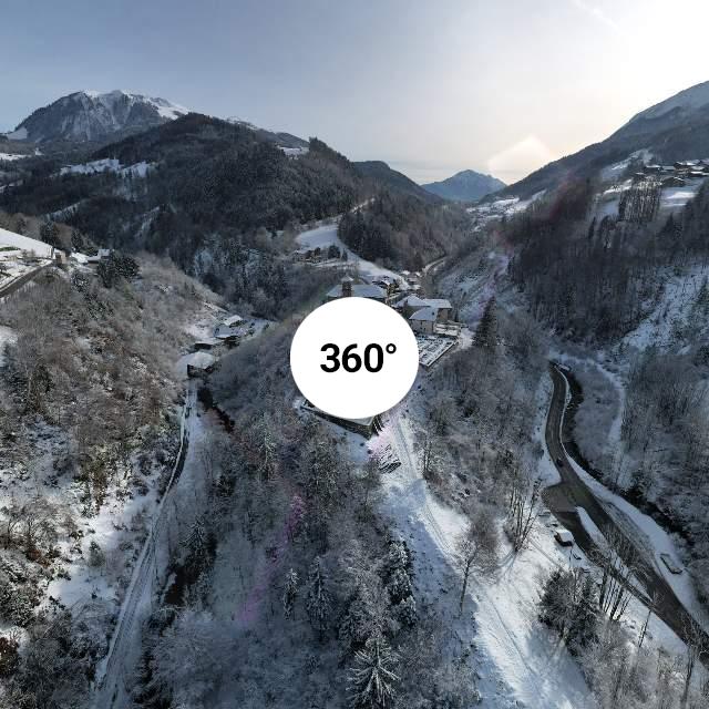 Vue 360° drone - Les Clefs