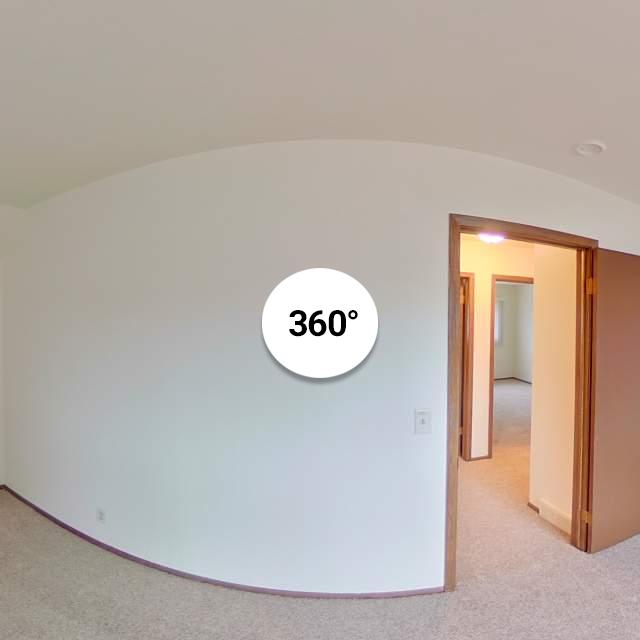 Stone Point Apartments 3B 1.5BA Primary Bedroom