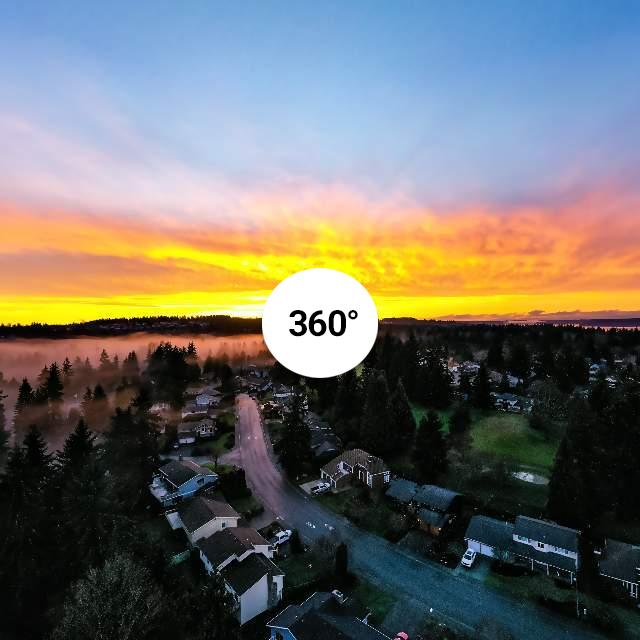 360° pano of Twin Lakes, Federal Way, Wa