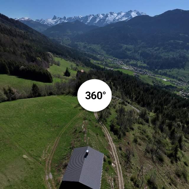 Vue 360° drone - Les Fours