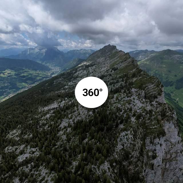 Vue 360° drone - Le Suet