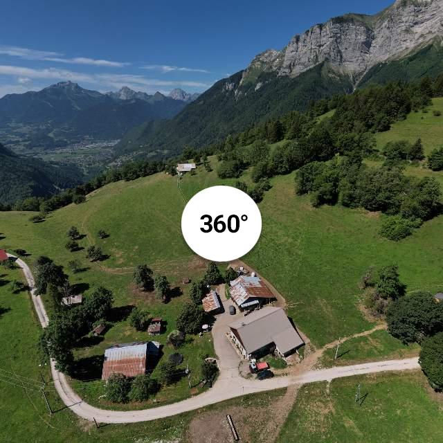 Vue 360° drone - Sappey de Serraval