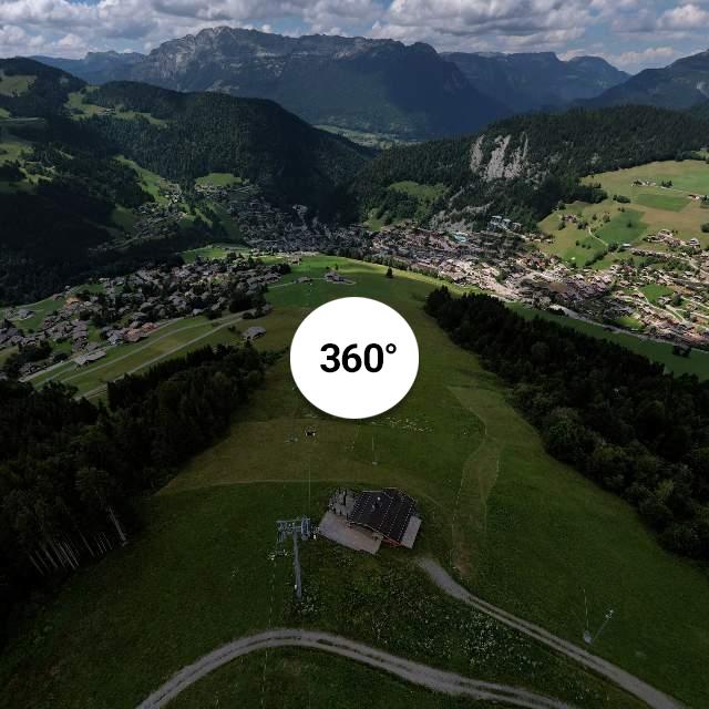 Les Praz, Crêt du Merle