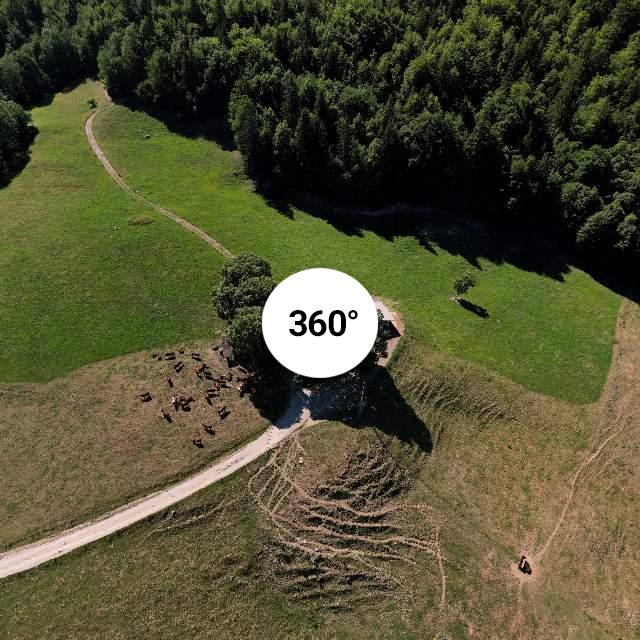 Vue 360° drone - La Molloire