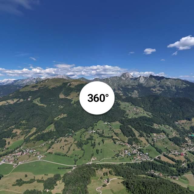 Vue 360° drone - L'Aiguille