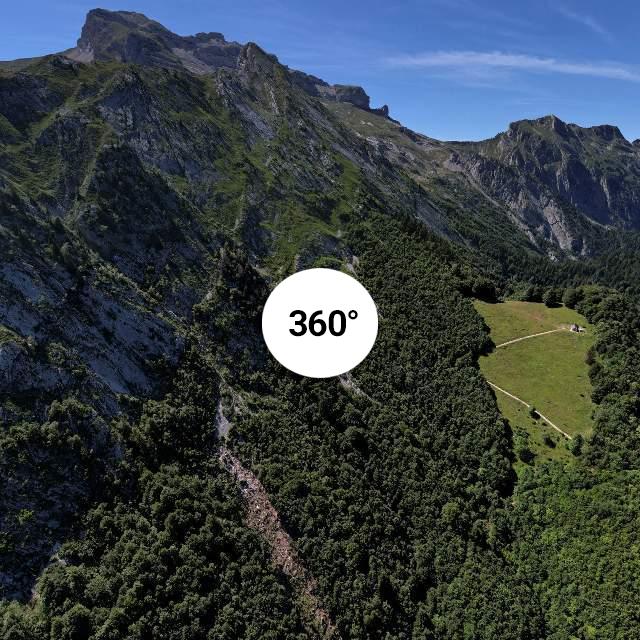 Vue 360° drone - Les 3 Vargnes