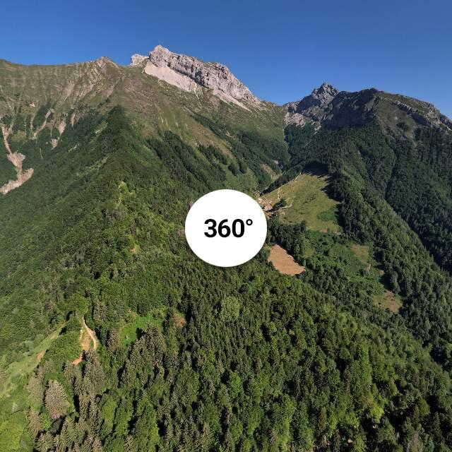 Vue 360° drone - La Quille