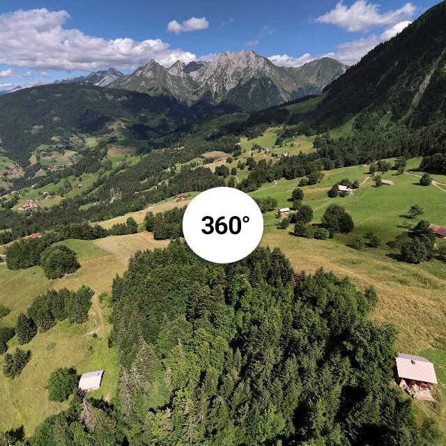 Vue 360° drone - Bois Bourgeat