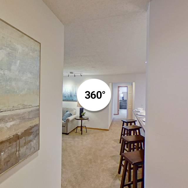Riverwood Apartments - Floor Plan E - 2B-2BA