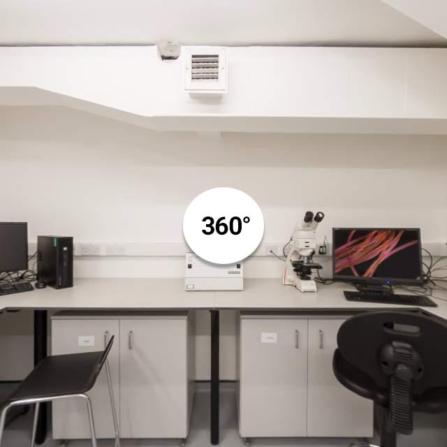 Forensic science lab area (Darkroom in ELA506)