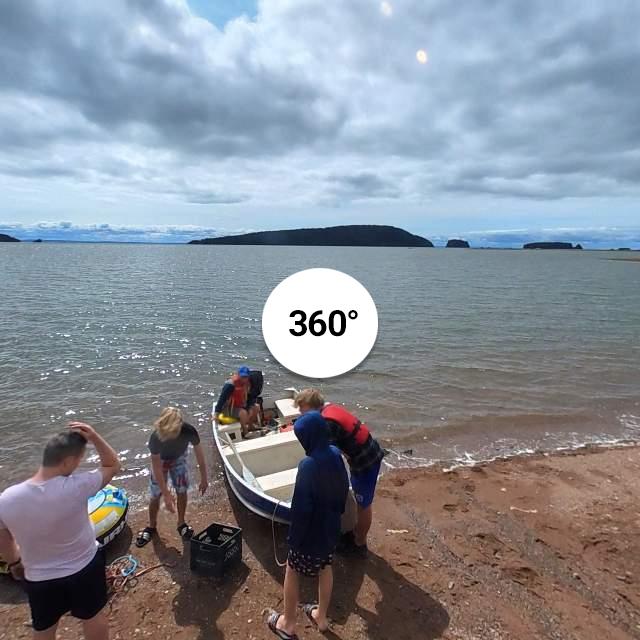 RV Campground Five Islands, Nova Scotia. www.HalifaxTrails.ca