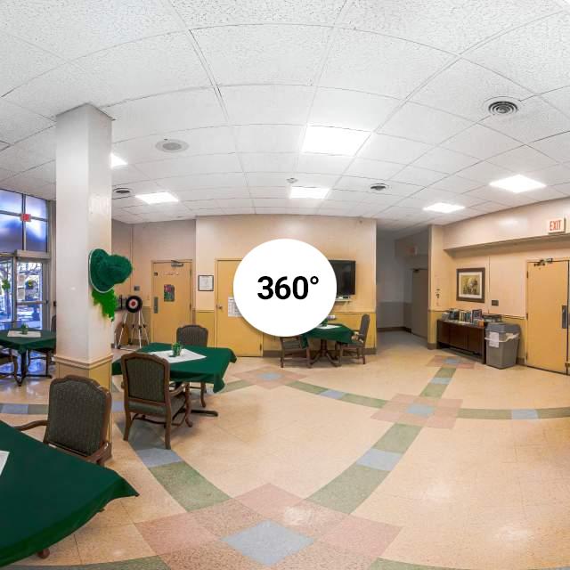 Short Term Rehab and Long Term Care Dining Room