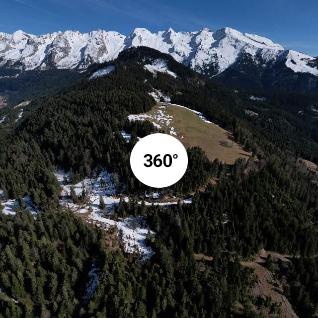 Vue 360° drone - Danay d'en bas