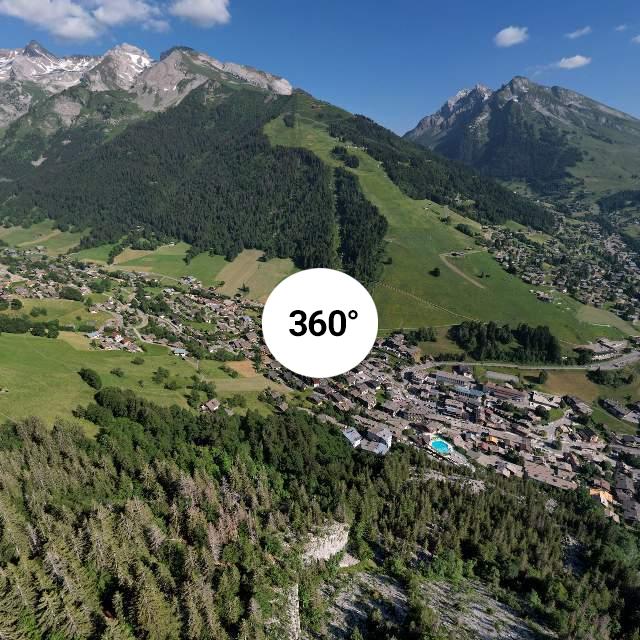 Vue 360° drone - Belvédère de la Perrière