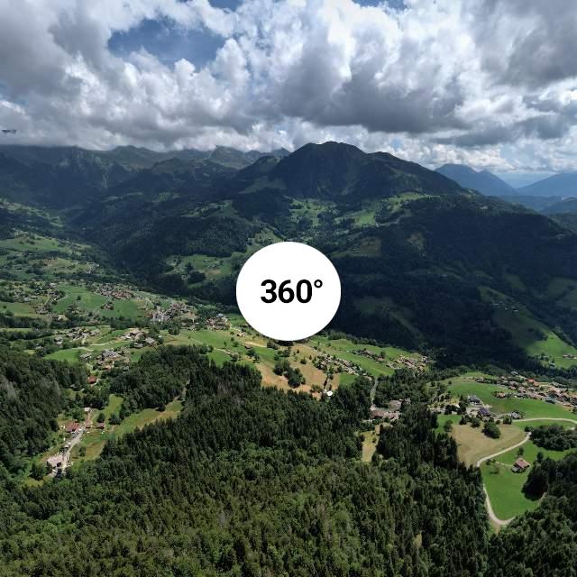 Vue 360° drone - Le Plantron