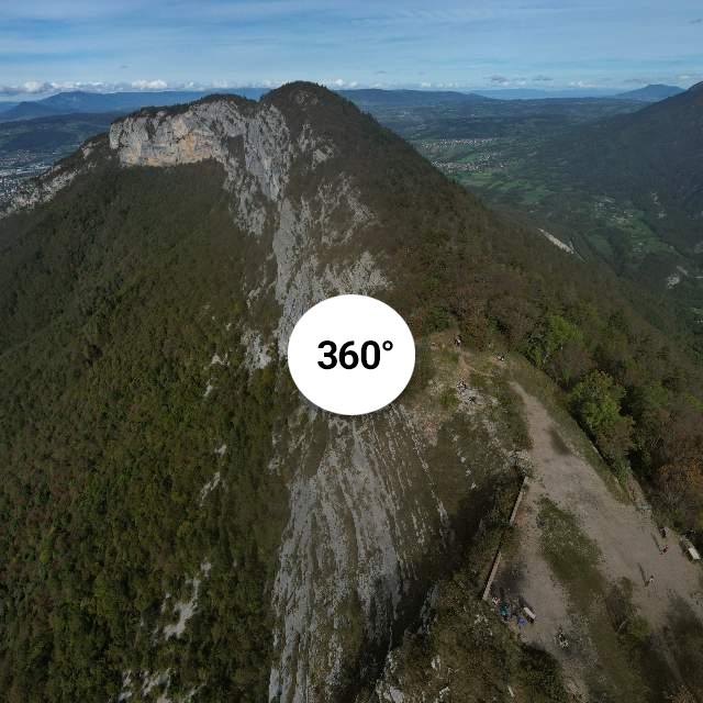 Vue 360° drone - Mont Baron