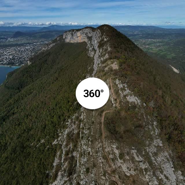 Accès au Mont Baron