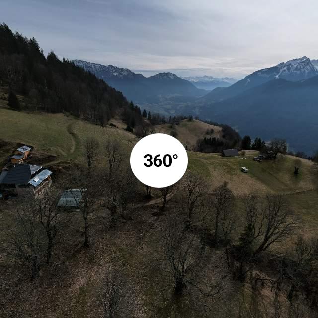 Vue 360° drone - Le Mont