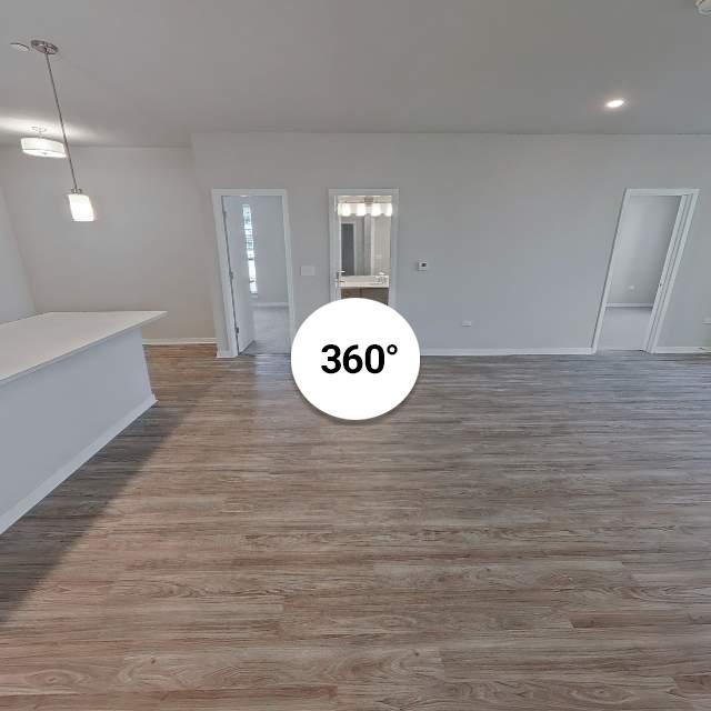 Seasons at Hoffman Estates - Floorplan 3BR B3 - 3B-2BA