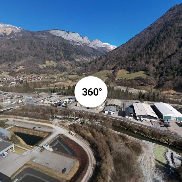 Vue 360° drone - Zone Artisanale des Perrasses