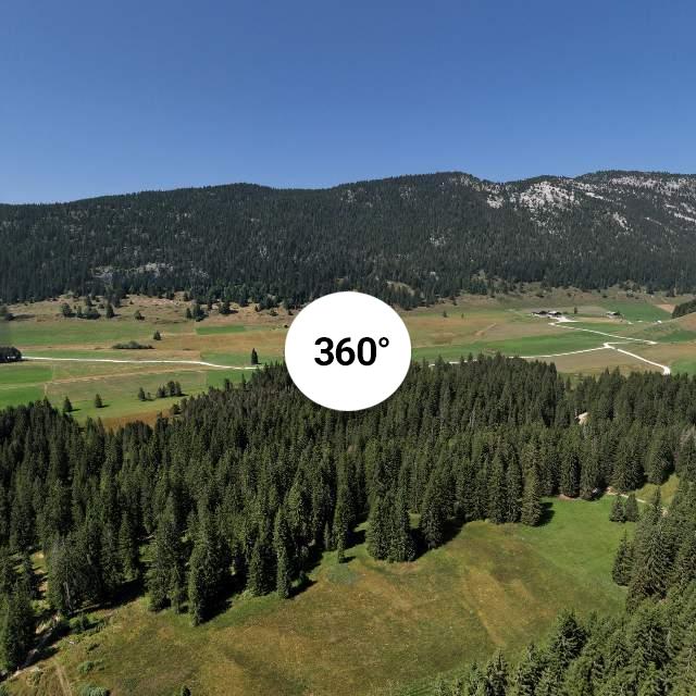 Vue 360° drone - Gérat