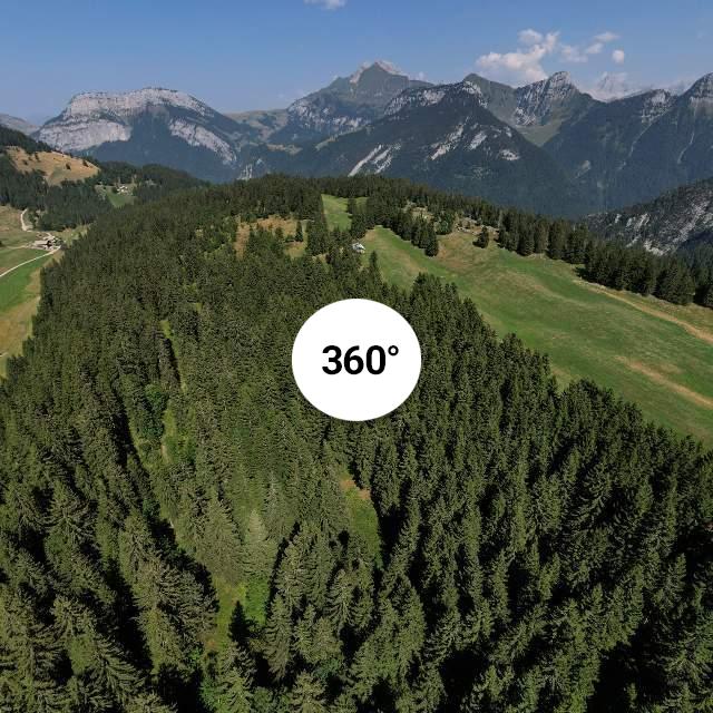 Vue 360° drone - Les Hauts Cris