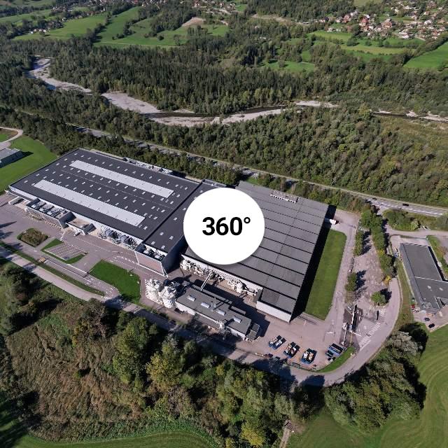 Vue 360° drone - Le Vernay