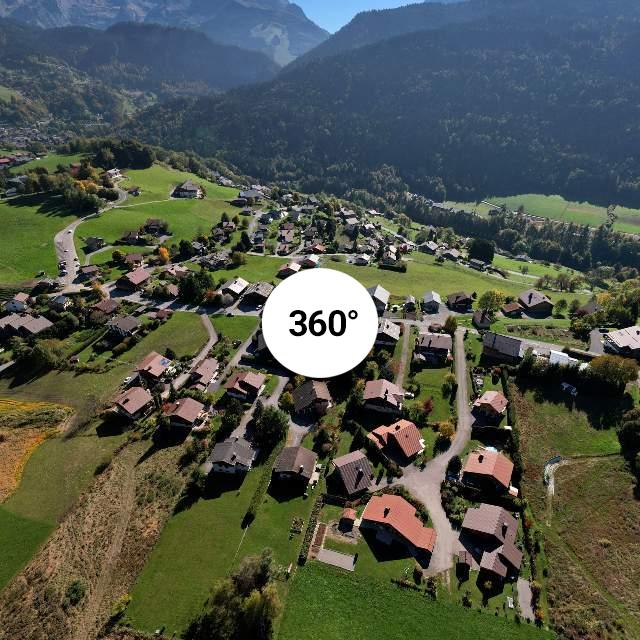 Vue 360° drone - Plan de Forgeassoud