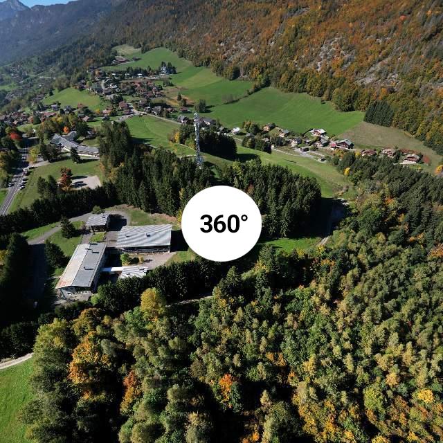 Vue 360° drone - Le Crêt