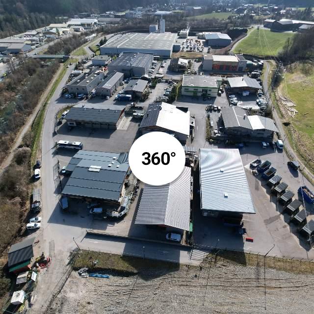 Vue 360° drone - ZA de la Balmette