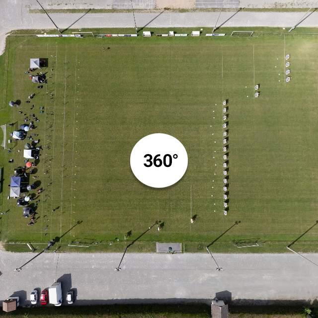 Vue 360° drone - Stade Pierre Jacquet