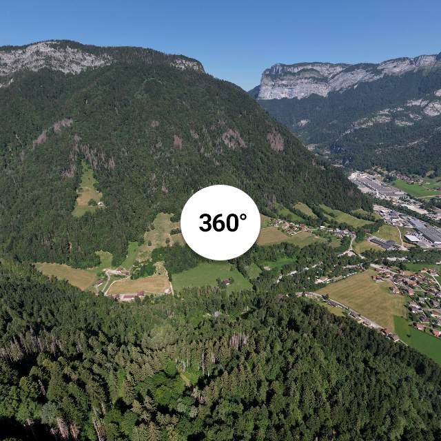 Vue 360° drone - Les Rassettes